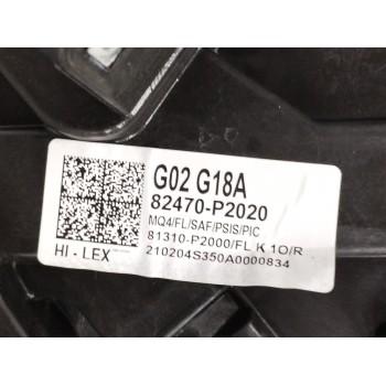 Recambio de elevalunas delantero izquierdo para kia sorento iv (mq4, mq4a) 1.6 t-gdi hybrid awd referencia OEM IAM 82470P2020 SI