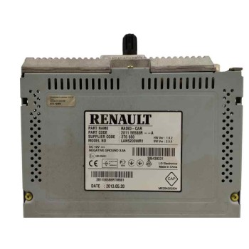 Recambio de pantalla multifuncion para dacia lodgy 1.5 dci diesel fap cat referencia OEM IAM 281156588R LAN5200WR1 