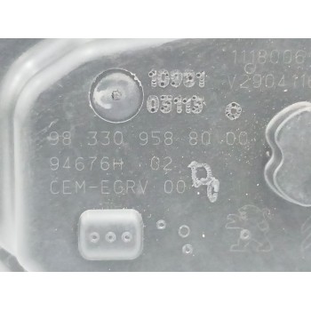 Recambio de valvula egr para citroën c4 picasso 1.6 blue-hdi fap referencia OEM IAM 9833095880  