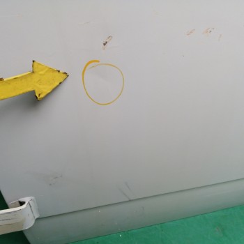 Recambio de puerta trasera izquierda para ebro f275 furgon 968 1.8 d referencia OEM IAM   
