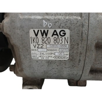 Recambio de compresor aire acondicionado para seat altea (5p1) 1.6 referencia OEM IAM 1K0820803N  