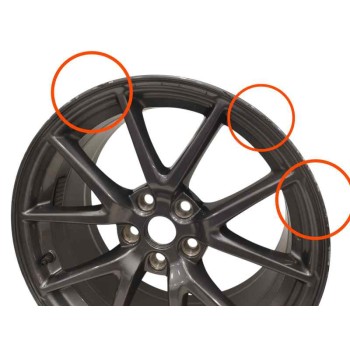 Recambio de llanta para tesla model 3 ev referencia OEM IAM 104426100A 18X8,5J +40MM 5H 5X118