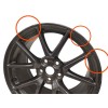 Recambio de llanta para tesla model 3 ev referencia OEM IAM 104426100A 18X8,5J +40MM 5H 5X118