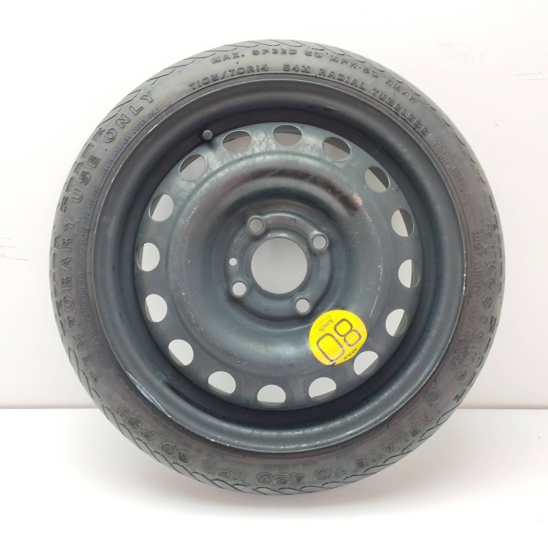 Recambio de neumatico repuesto para nissan micra (k12e) 1.2 cat referencia OEM IAM 40300AX677 14X4TFHX40 5H 5X100
