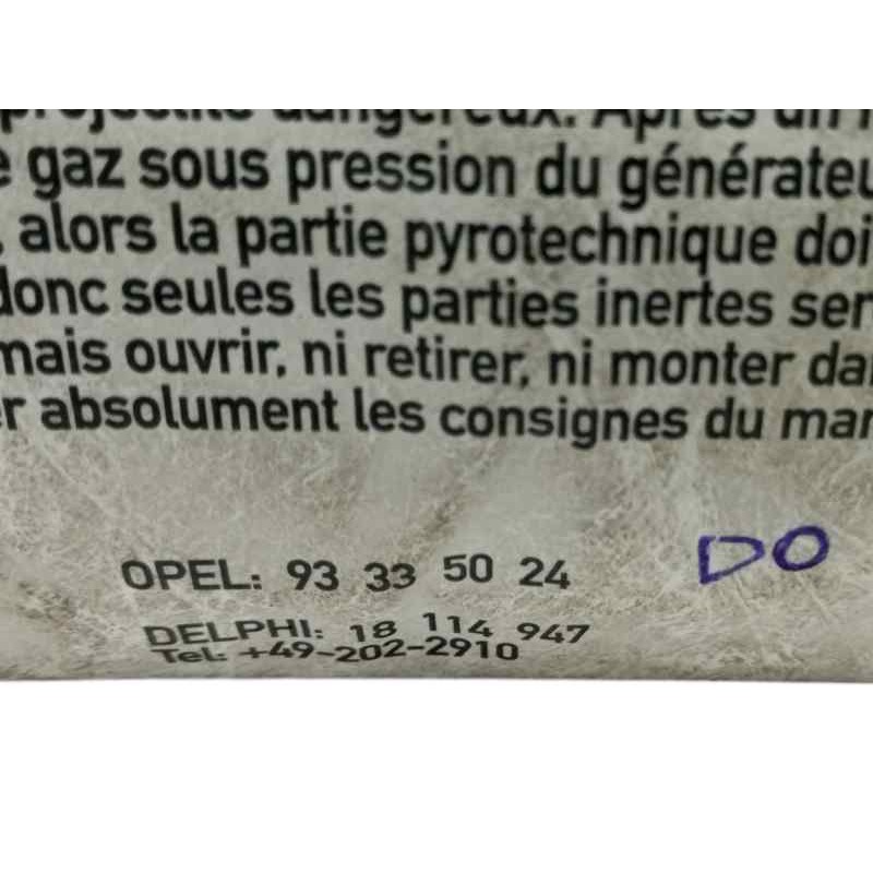 AIRBAG DELANTERO DERECHO