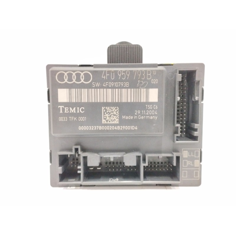 Recambio de modulo electronico para audi a6 berlina (4f2) 3.0 v6 24v tdi referencia OEM IAM 4F0959793B CONTROL DE PUERTA 