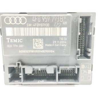 Recambio de modulo electronico para audi a6 berlina (4f2) 3.0 v6 24v tdi referencia OEM IAM 4F0959793B CONTROL DE PUERTA 