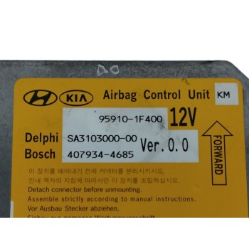 Recambio de centralita airbag para kia sportage ii (je_, km_) 2.0 crdi 4wd referencia OEM IAM 959101F400 SA3103000 