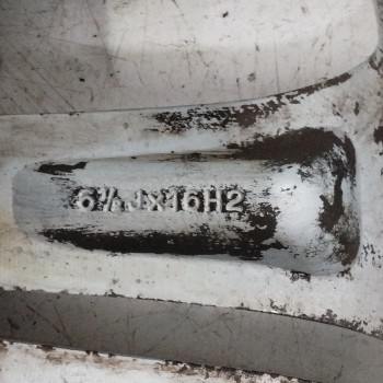 Recambio de llanta para ford mondeo ber. (ca2) 2.0 cat referencia OEM IAM 7S71B0 6,5JX16H2OFF50 5H 5X108