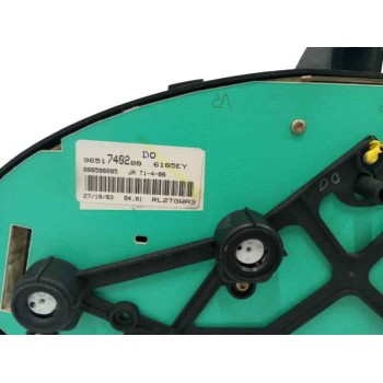 Recambio de cuadro instrumentos para peugeot 206 berlina 1.4 hdi referencia OEM IAM 9651740280  