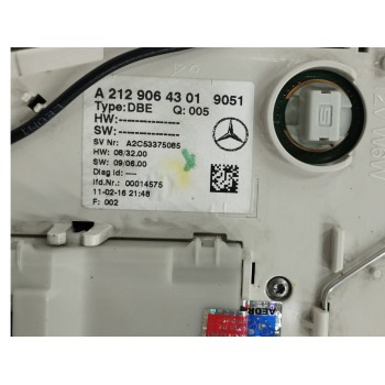 Recambio de luz interior para mercedes-benz clase e (w212) familiar 2.1 cdi cat referencia OEM IAM A2129064301  