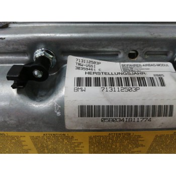 Recambio de airbag delantero derecho para bmw x5 (e53) 3.0 turbodiesel cat referencia OEM IAM 713112503  