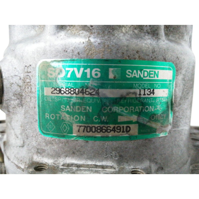 COMPRESOR AIRE ACONDICIONADO SD7V16