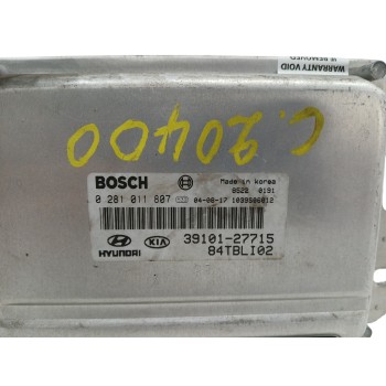 Recambio de centralita motor uce para hyundai getz (tb) 1.5 crdi copa referencia OEM IAM 3910127715 0281011807 