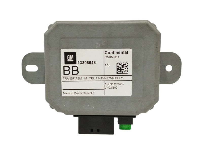 Recambio de modulo electronico para chevrolet trax 1.7 diesel cat referencia OEM IAM 13306648 5WK50311 