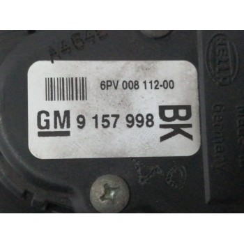 Recambio de potenciometro pedal para opel astra h berlina 1.7 16v cdti referencia OEM IAM 9157998BK 6PV00811200 