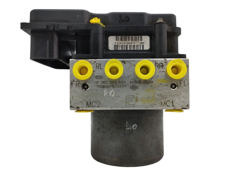 Recambio de abs para nissan nv 200 (m20) 1.5 dci cat referencia OEM IAM 47660JX50A 0265232403 Recambio de abs para nissan nv 200 (m20) 1.5 dci cat referencia OEM IAM 47660JX50A 0265232403