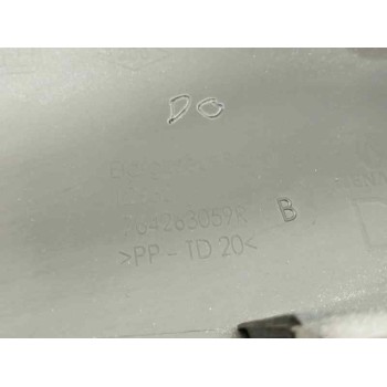 Recambio de faldon lateral para renault zoe (bfm_) z.e 40 electrico referencia OEM IAM 764263059 LADO DERECHO 