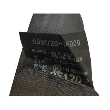 Recambio de cinturon seguridad trasero izquierdo para kia sportage ii (je_, km_) 2.0 crdi 4wd referencia OEM IAM 8981201F000  