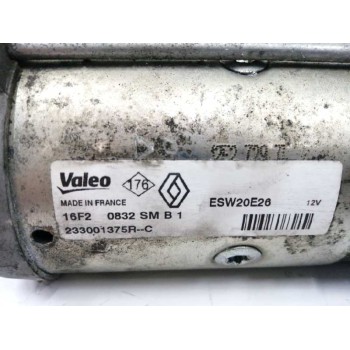 Recambio de motor arranque para renault megane iii berlina 5 p 1.6 dci diesel fap referencia OEM IAM 233001375R  