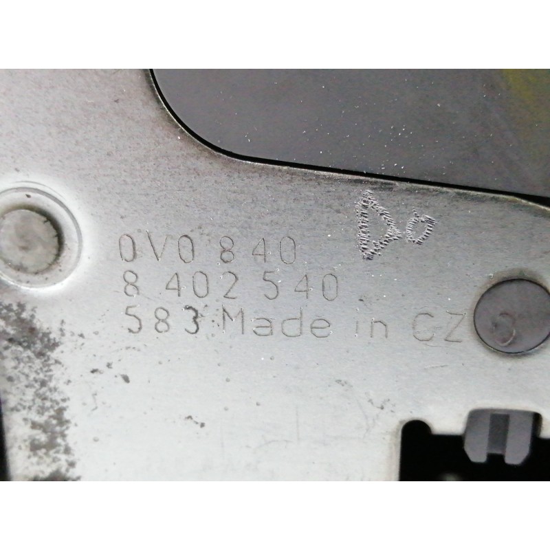 CERRADURA PUERTA DELANTERA DERECHA 0V0840
