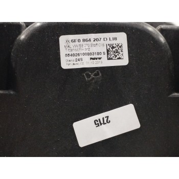 Recambio de apoyabrazos central para volkswagen polo gti referencia OEM IAM F0864207D  