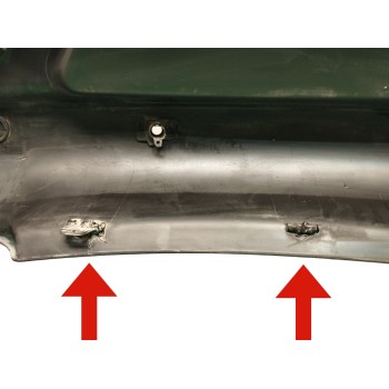 Recambio de paragolpes trasero para kia sportage iv (ql, qle) 1.7 crdi referencia OEM IAM 866723U000 OBSERVAR FOTOS 