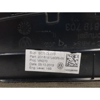Recambio de rejilla aireadora para volkswagen polo gti referencia OEM IAM 2G1819703GR LADO IZQUIERDO 