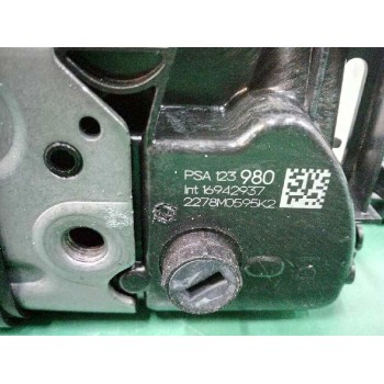 Recambio de cerradura puerta delantera derecha para citroën c3 1.2 12v vti referencia OEM IAM 123980  