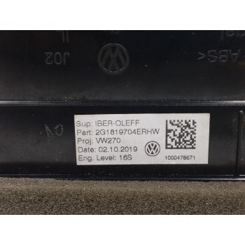Recambio de rejilla aireadora para volkswagen polo gti referencia OEM IAM 2G1819704E LADO DERECHO 
