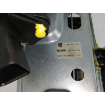 Recambio de elevalunas trasero derecho para opel zafira tourer 1.6 cdti dpf referencia OEM IAM 13260142  