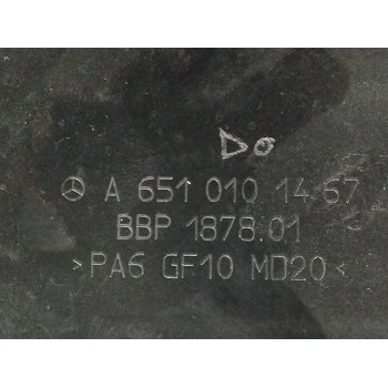 Recambio de tapa motor para mercedes-benz clase e (w212) familiar 2.1 cdi cat referencia OEM IAM A6510101467  