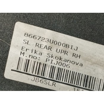 Recambio de paragolpes trasero para kia sportage iv (ql, qle) 1.7 crdi referencia OEM IAM 866723U000 OBSERVAR FOTOS 
