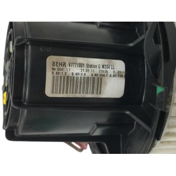 Recambio de motor calefaccion para mercedes-benz clase e (w212) familiar 2.1 cdi cat referencia OEM IAM V7771001  