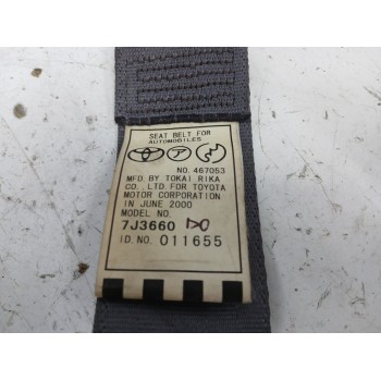 Recambio de cinturon seguridad trasero derecho para toyota rav 4 ii (_a2_) 2.0 4wd (aca21, aca20) referencia OEM IAM 7J3660  