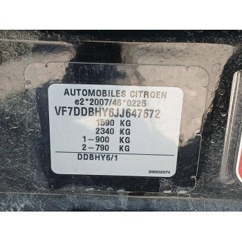 Recambio de carroceria corte para citroën c-elysée 1.6 blue-hdi fap referencia OEM IAM   