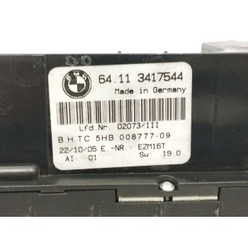 Recambio de mando climatizador para bmw x3 (e83) 2.0 16v diesel cat referencia OEM IAM 64113417544  