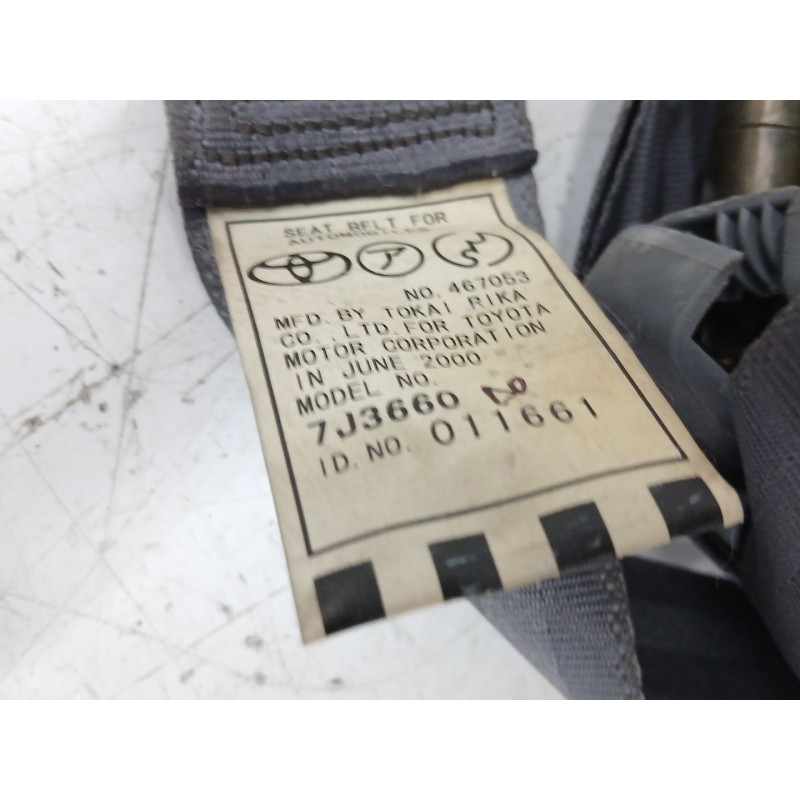 CINTURON SEGURIDAD TRASERO IZQUIERDO