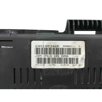 Recambio de cuadro instrumentos para renault scenic iii 1.5 dci diesel fap referencia OEM IAM 248105342R  