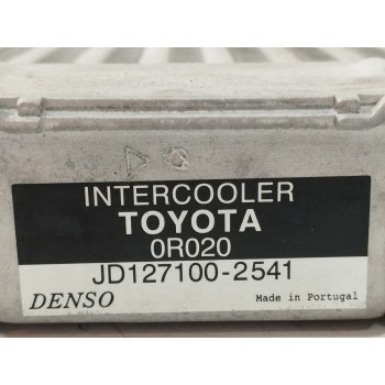 Recambio de intercooler para toyota auris 2.2 d-cat referencia OEM IAM JD1271002541  
