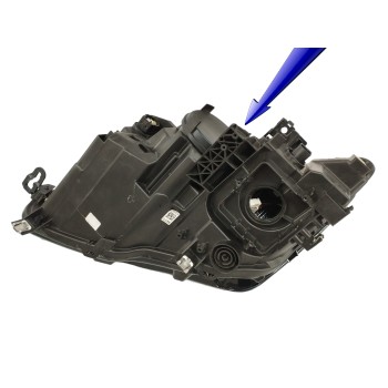 Recambio de faro derecho para seat leon sportstourer (kl8, kld) 2.0 tdi referencia OEM IAM 5FB941006D SOPORTE DAÑADO SIN CENTRAL