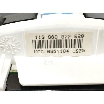 Recambio de cuadro instrumentos para smart fortwo coupe 0.7 cc referencia OEM IAM 1100088720 0001184V025 