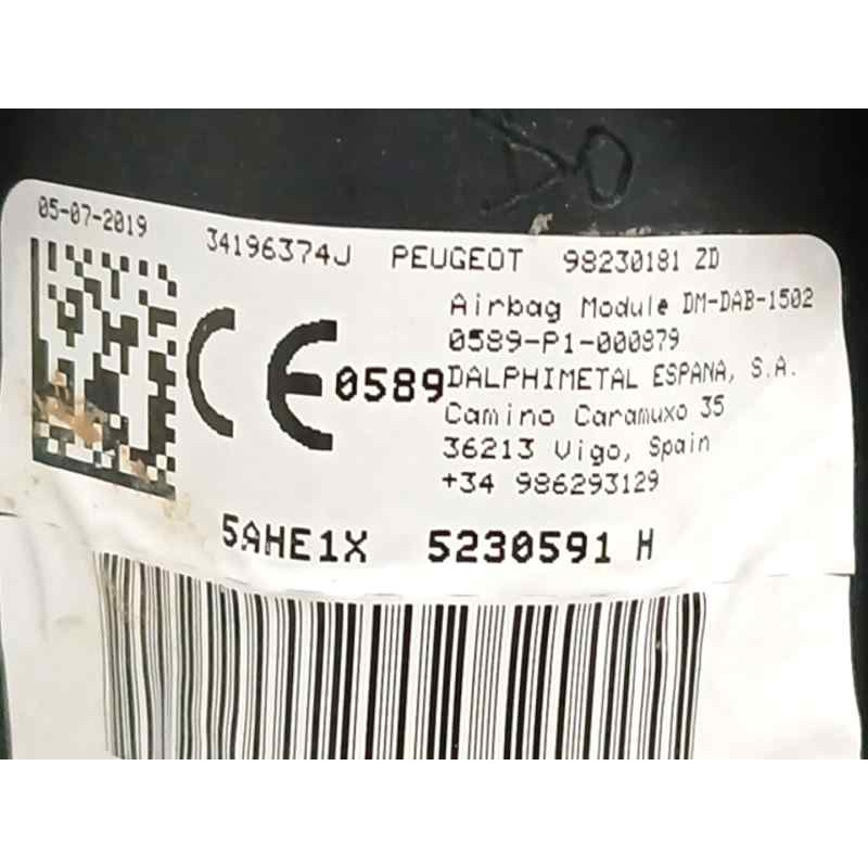 AIRBAG DELANTERO IZQUIERDO