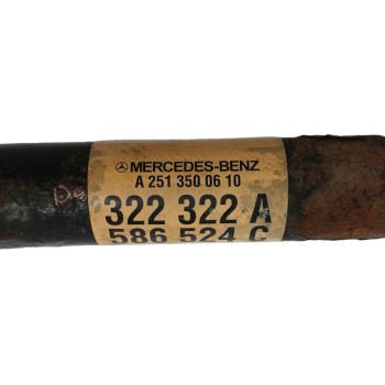 Recambio de transmision trasera derecha para mercedes-benz clase r (w251, v251) r 320 cdi 4-matic (251.022, 251.122) referencia 