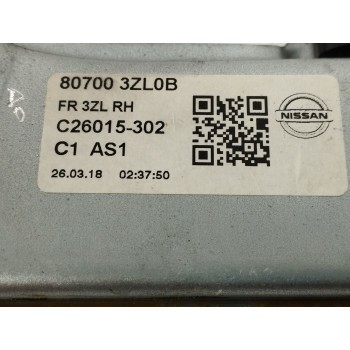 Recambio de elevalunas delantero derecho para nissan pulsar (c13) 1.2 16v cat referencia OEM IAM 807003ZL0B  