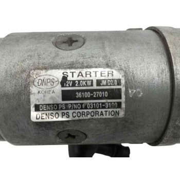 Recambio de motor arranque para hyundai sonata (nf) 2.0 crdi cat referencia OEM IAM 3610027010  