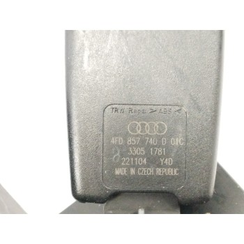 Recambio de enganche cinturon derecho para audi a6 berlina (4f2) 3.0 v6 24v tdi referencia OEM IAM 4F0857740D TRASERO 