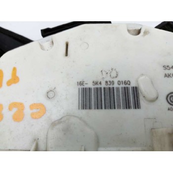 Recambio de cerradura puerta trasera derecha para volkswagen golf vii variant (bv5) 1.6 tdi referencia OEM IAM 5K4839016Q  