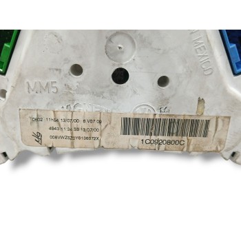 Recambio de cuadro instrumentos para volkswagen new beetle (9c1/1c1) 2.0 referencia OEM IAM 1C0920800C OBSERVAR FOTOS 