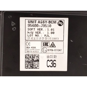 Recambio de modulo electronico para hyundai kona 1.0 tgdi cat referencia OEM IAM 95400J9510  